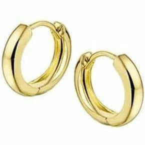 Gouden klapoorringen bol