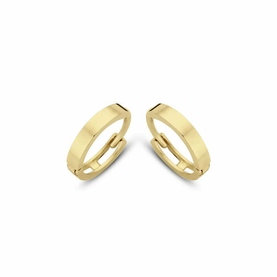 Gouden oorbellen 10mm