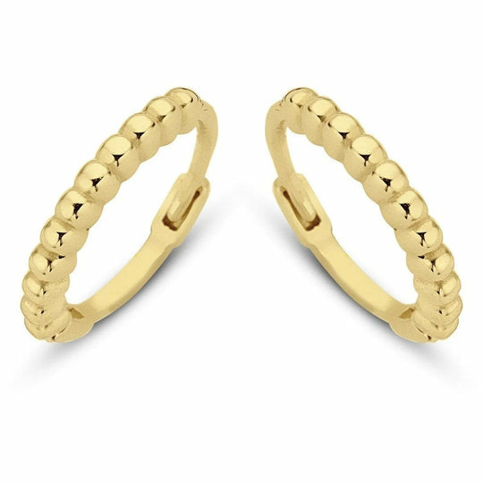 Gouden oorbellen 11,5mm