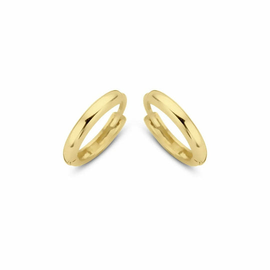 Gouden oorbellen 11mm