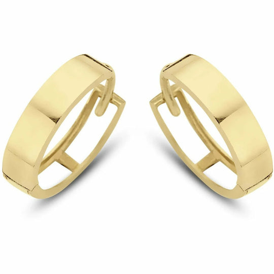 Gouden oorbellen 12,4mm