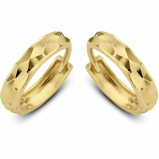 Gouden oorbellen 13mm