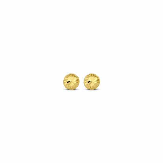 Gouden oorbellen 3mm