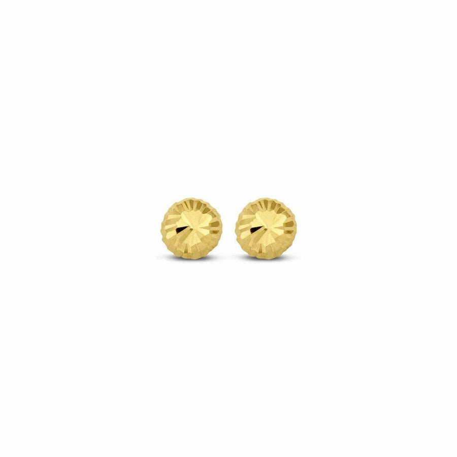 Gouden oorbellen 4mm - Oorsieraden