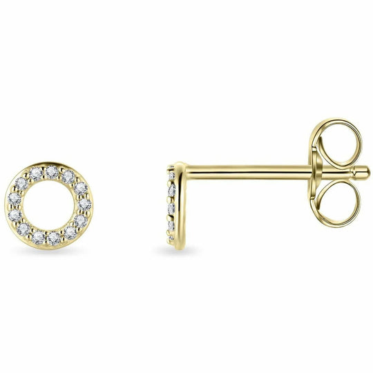 Gouden oorbellen VGE035