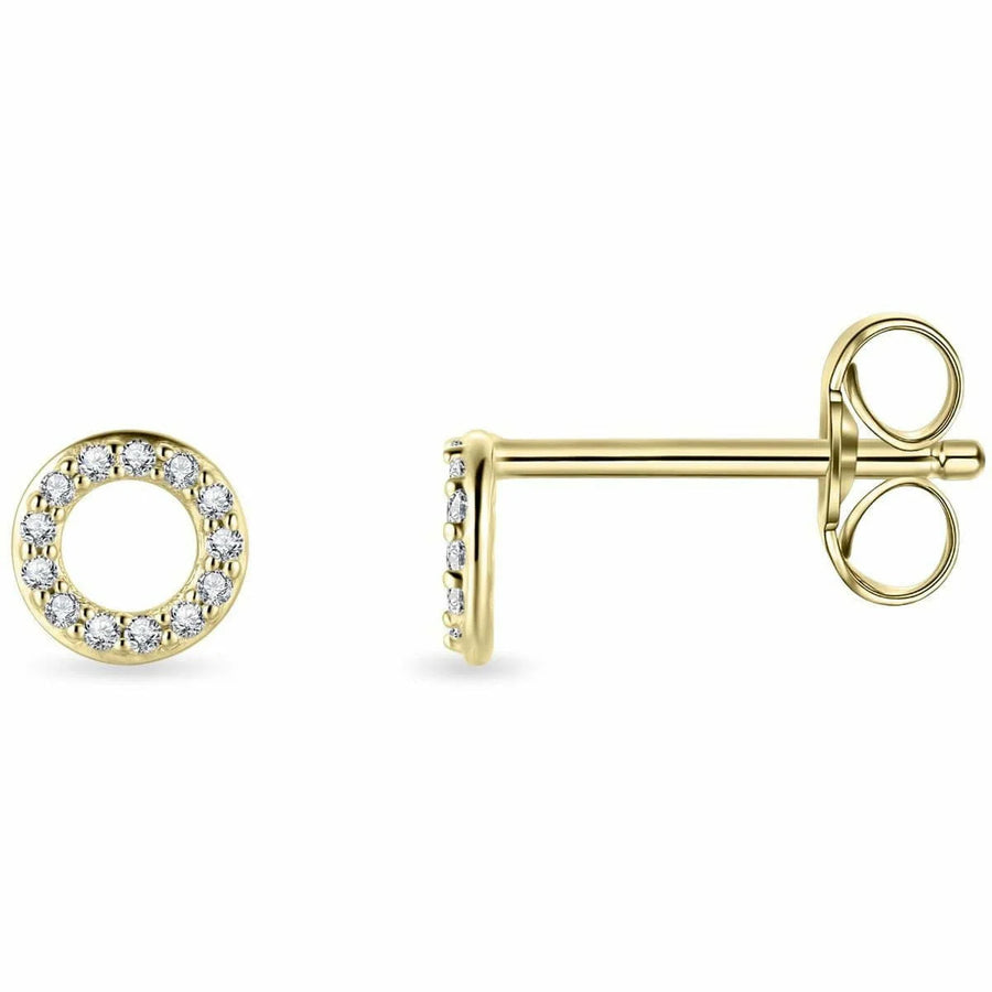 Gouden oorbellen VGE035 - Oorsieraden