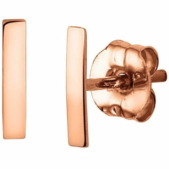 Gouden oorknoppen balkje