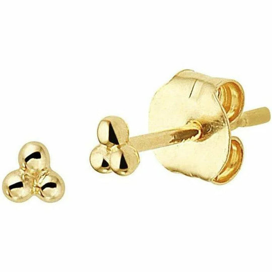 Gouden oorknoppen bolletjes