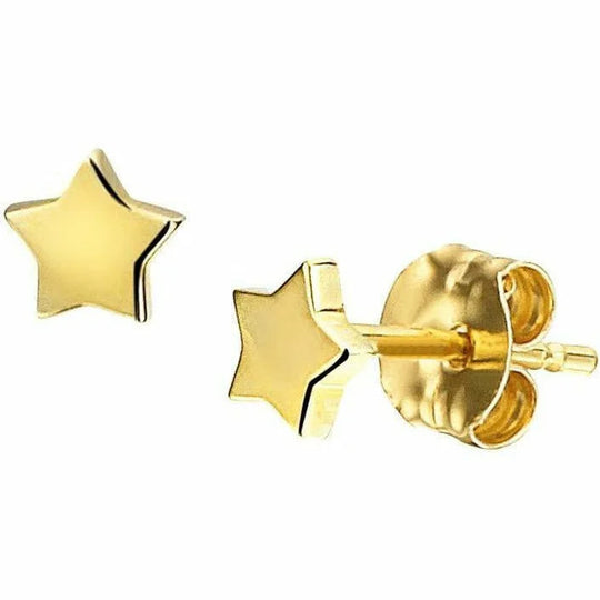 Gouden oorknoppen ster