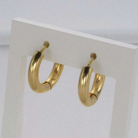 Gouden oorringen AH400