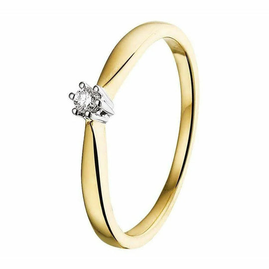 Gouden ring diamant
