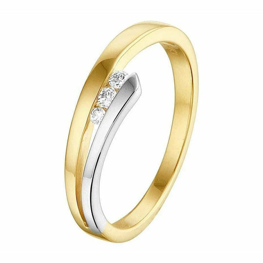 Gouden ring diamant