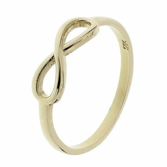 Gouden ring infinity
