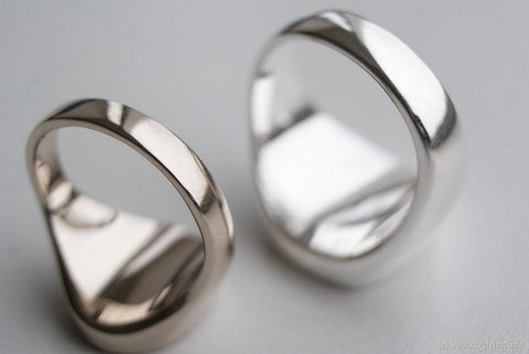 Het Verschil Tussen Zilver en Witgoud