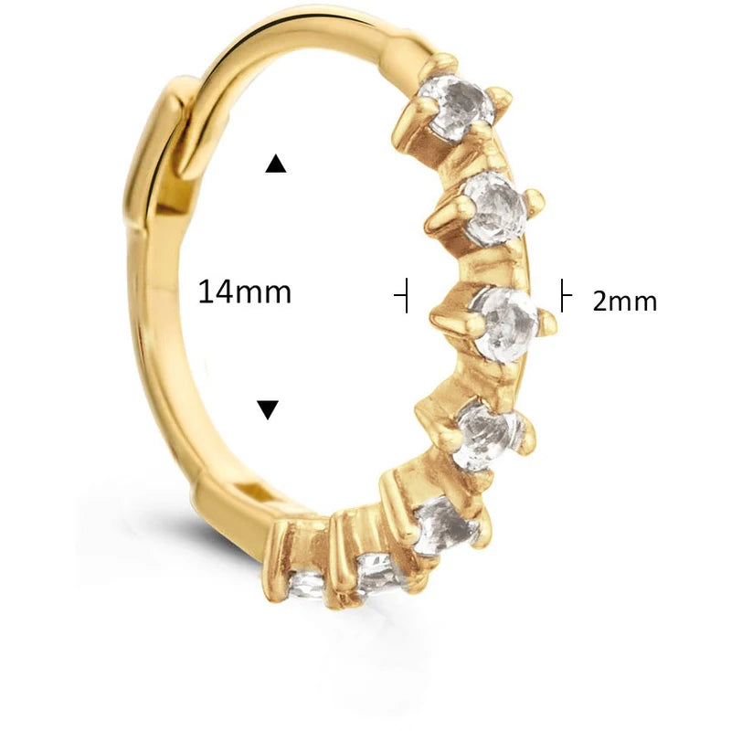 Jackie single hoop JKS24.440