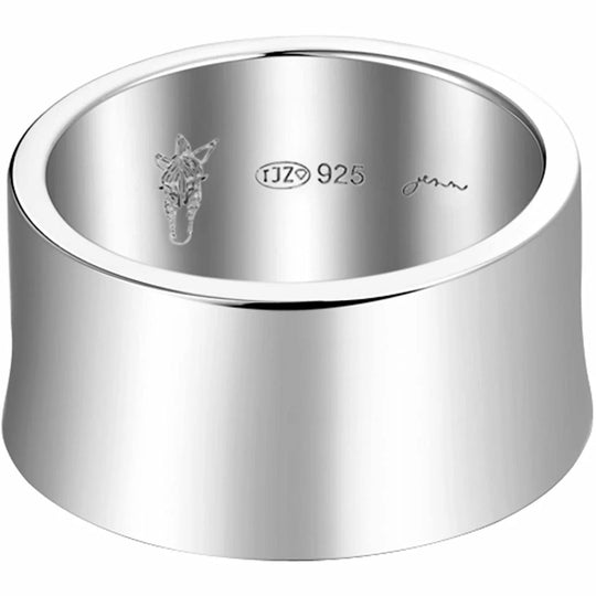 Jenn Jewelz basisring 10mm BRZ-1450-10 Hippo