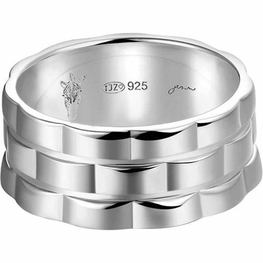 Jenn Jewelz basisring 8mm BRZ-1447-8 Beehive