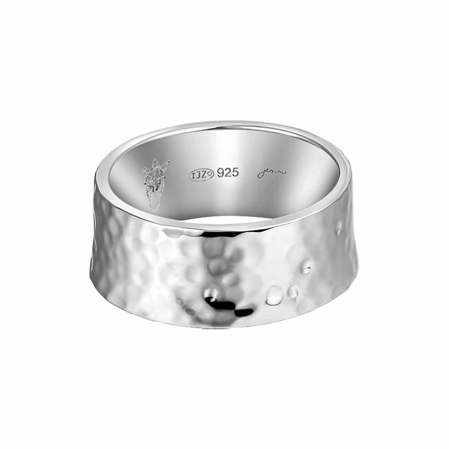 Jenn Jewelz basisring 8mm BRZ-1452-8 Rhino - Ringen