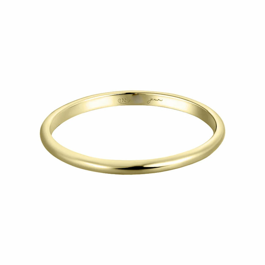 Jenn Jewelz opzetring ORG-1457 Smooth rounded - Ringen
