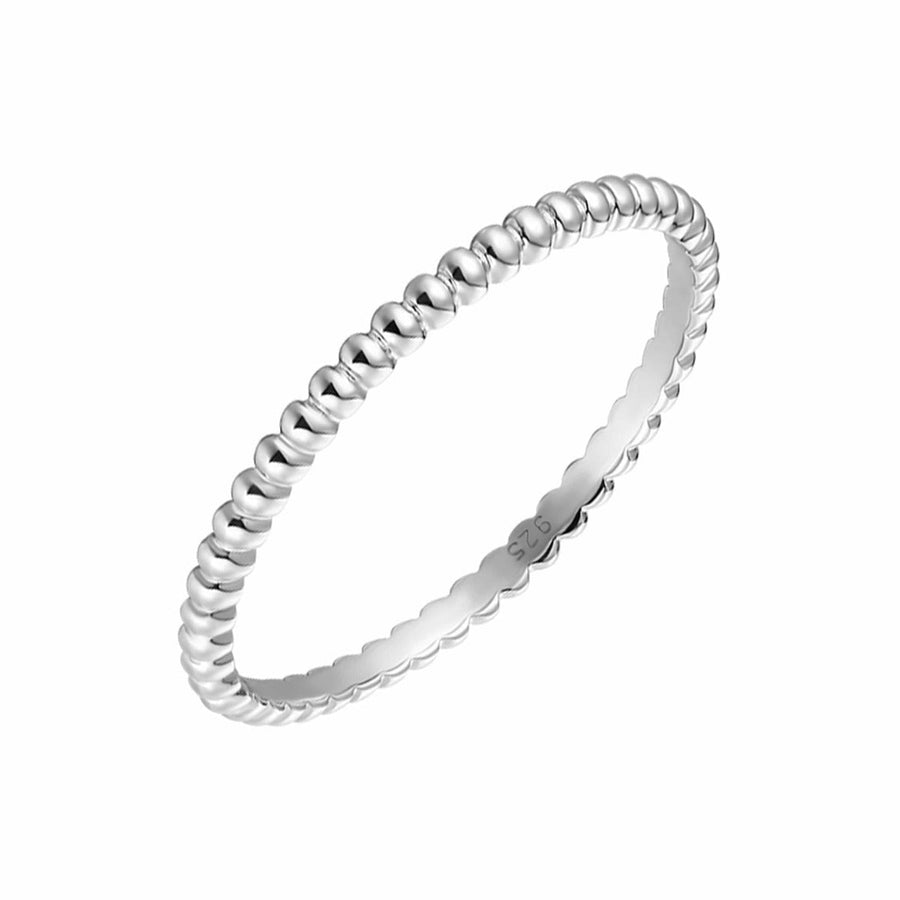 Jenn Jewelz opzetring ORZ-1461 Pearl small - Ringen