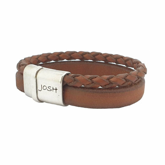 Josh armband 09110-BRA-S-COGNAC