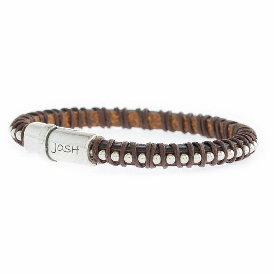 Josh armband 09216-BRA-S-Brown