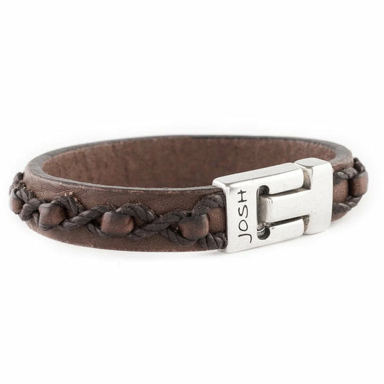 Josh armband 24924-BRA-S-MIDBROWN
