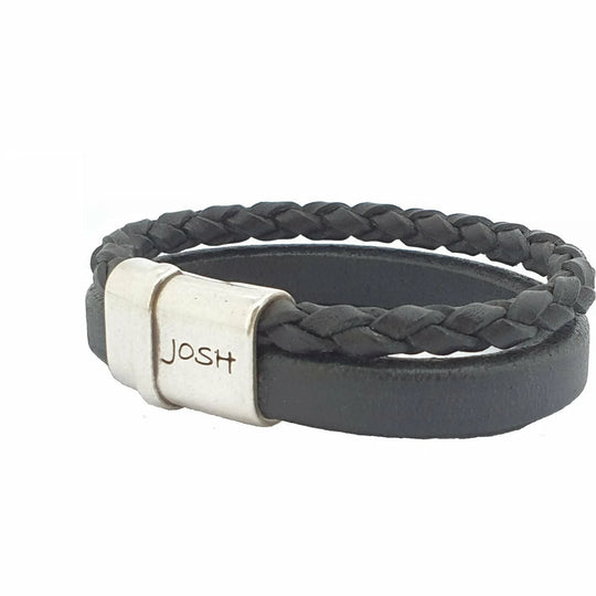 Josh armband 9110-BRA-S-BLACK