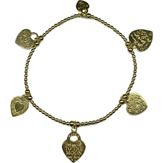 Joy armband buzios no.5 gold