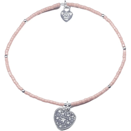 Joy armband jamaica etoiles zalm