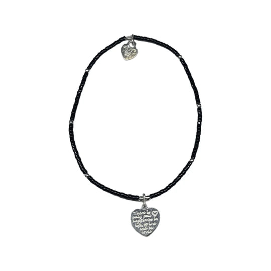 Joy armband jamaica happiness zwart