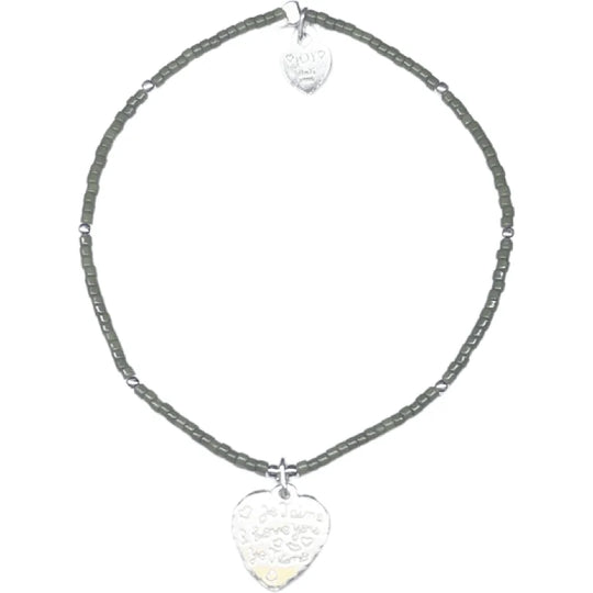 Joy armband jamaica Je taime Leger groen