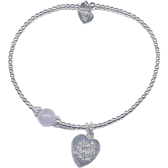 Joy armband marlin live laugh love ametist
