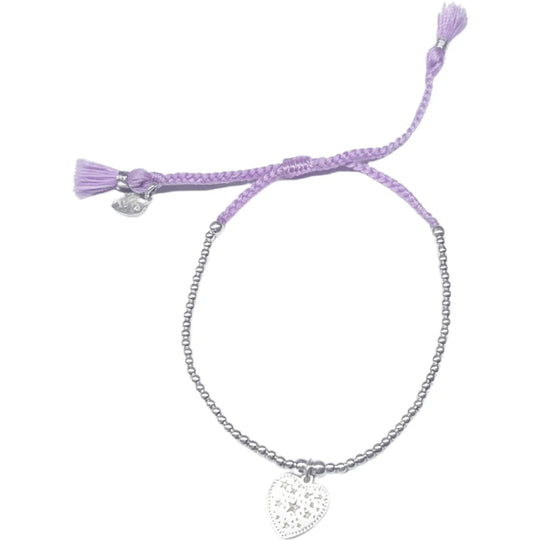 Joy armband sunny brazil etoiles lila