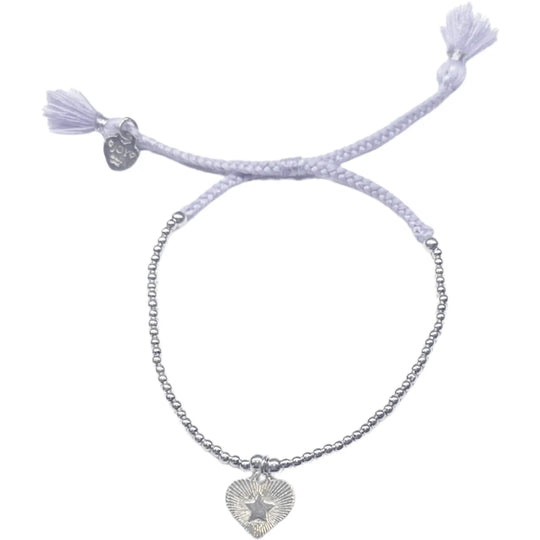 Joy armband sunny brazil galaxy star lichtpaars