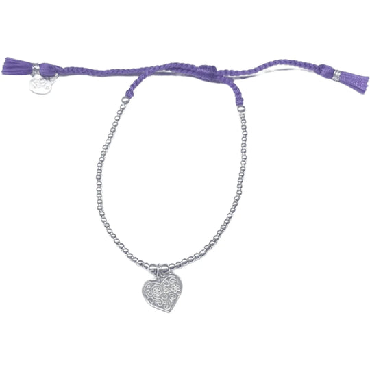 Joy armband sunny brazil primavera donkerpaars