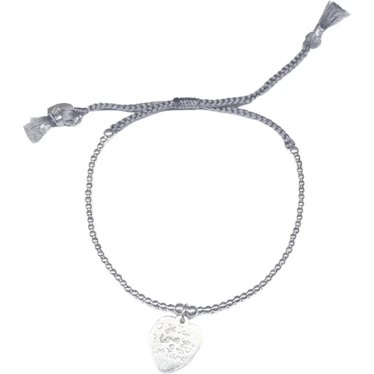 Joy armband sunny brazil ti amo grijs