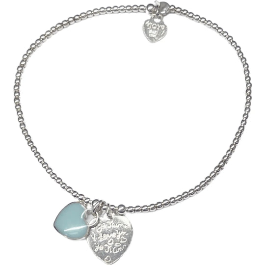 Joy armband tiny wish azul aqua ti amo