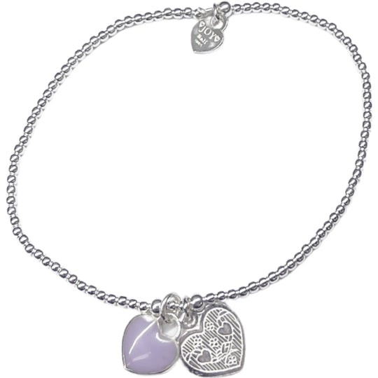 Joy armband tiny wish azul paars boda