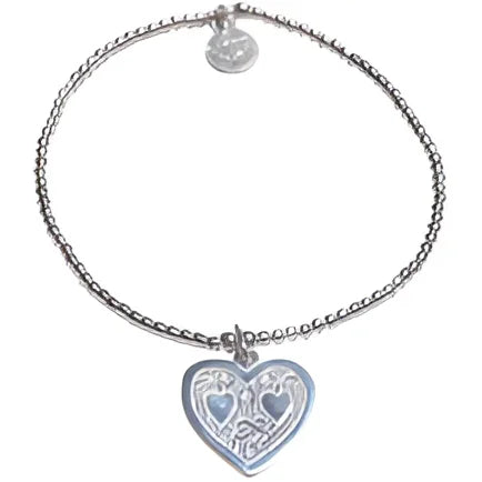 Zilveren hart hanger armband Joy Armband Tiny Wish Boda met verfijnd design en klein charme