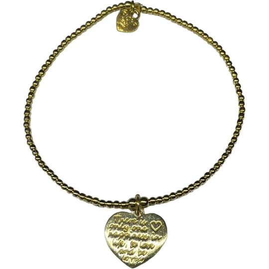 Joy armband tiny wish gold happiness