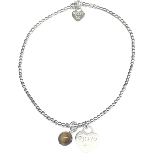Joy armband tiny wish stay safe joy tiger eye