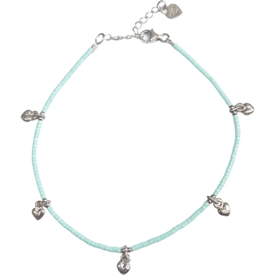 Joy enkelband jamaica turquoise