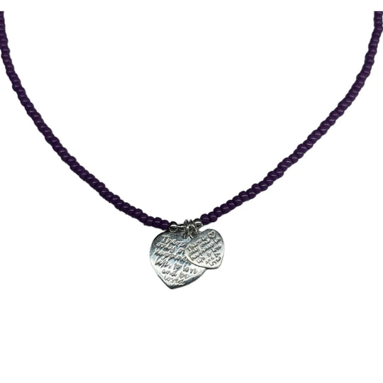 Joy ketting lugano happines paars