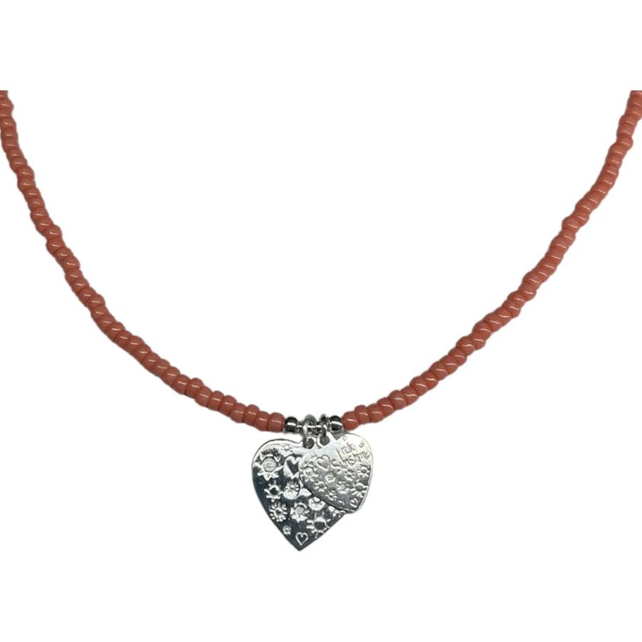 Joy ketting lugano hello sunshine zalm - 45cm - Kettingen