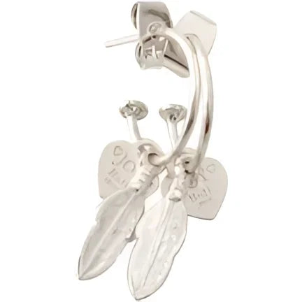 Joy oorbellen bonita feather