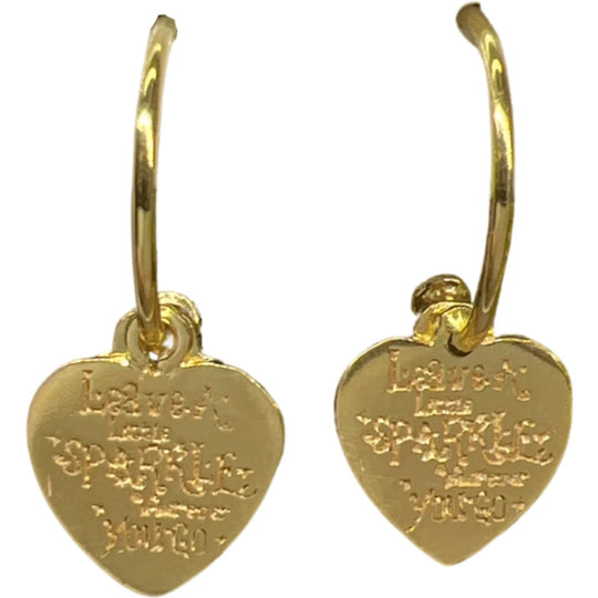 Joy oorbellen bonita gold sparkle