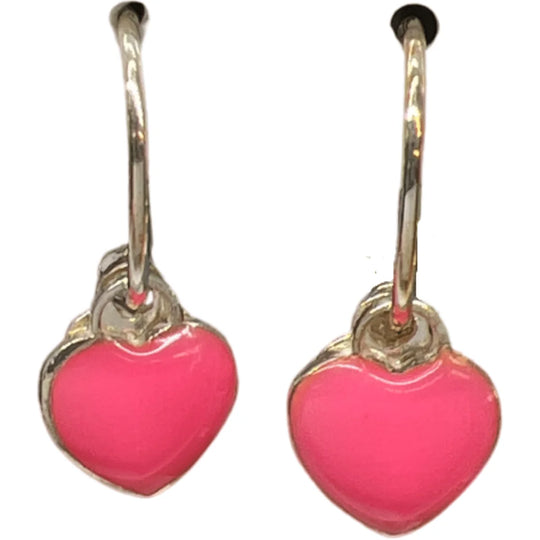 Joy oorbellen bonita roze hart