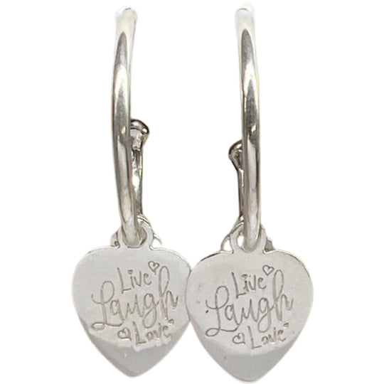 Joy oorbellen pipa live laugh love