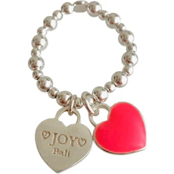 Joy ring sandy bay fluor roze